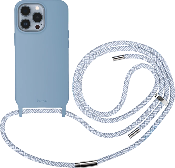 Artwizz HangOn Case Silicone für Apple iPhone 13 Pro Nordic Blue