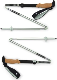 Black Diamond Pursuit FLZ Trekkingstöcke black/foam green
