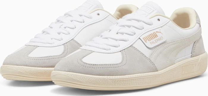 Puma Palermo Leather puma white/cool light gray/sugared almond