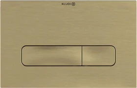 Kludi Betätigungsplatte eckig 236x152mm brushed gold