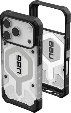 UAG Pathfinder Clear Case für Apple iPhone 17 Pro ice/silber