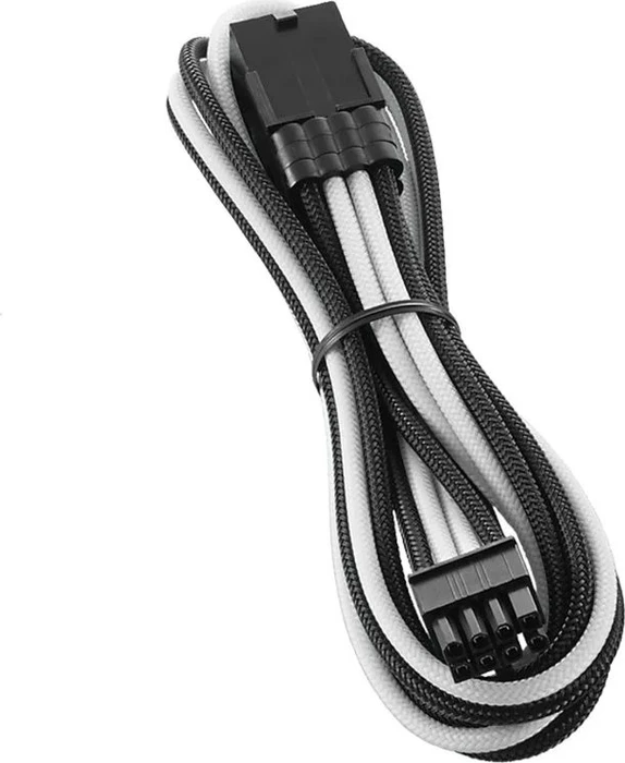 CableMod PRO ModMesh 8-Pin PCIe Extension, 8-Pin PCIe Verlängerungskabel, schwarz/weiß, 45cm