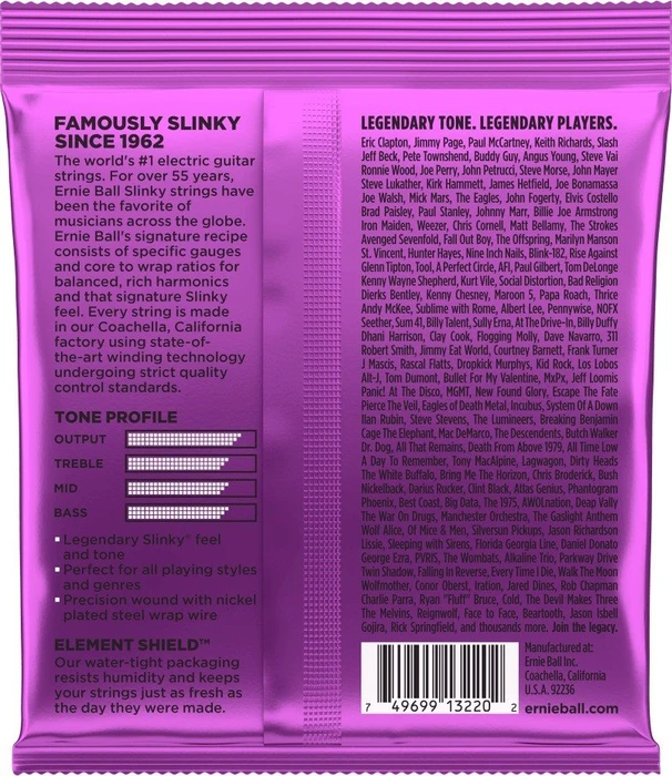 Ernie Ball Nickel Wound Power Slinky 3-Pack