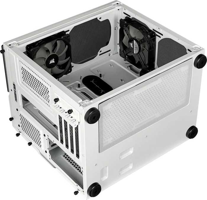 Corsair Crystal Series 280X, weiß, Glasfenster