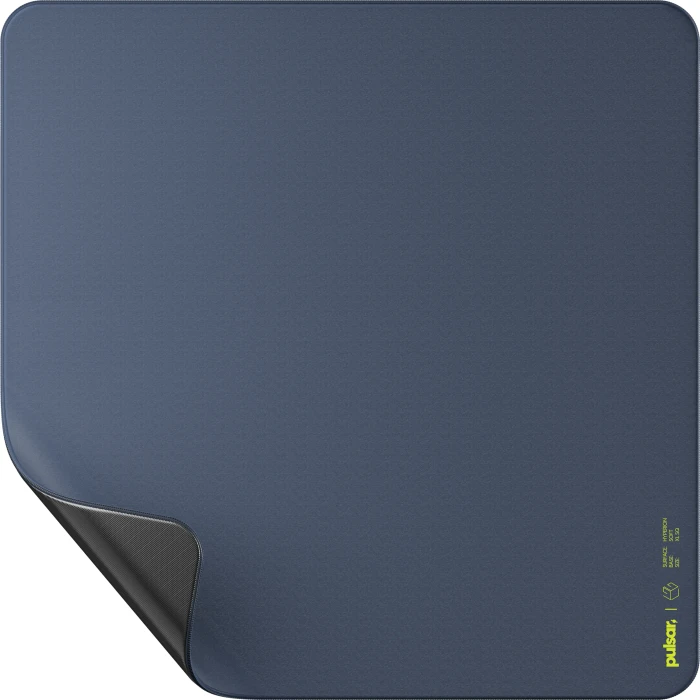 Pulsar Gaming Gears x LGG Hyperion XL Square Gaming-Mauspad, 500x500mm, soft, blau