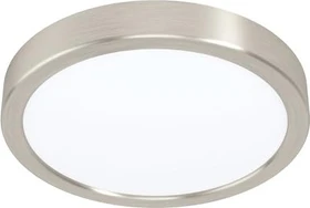 Eglo Fueva 5 rund 21cm 17W 3000K Aufbauleuchte nickel matt
