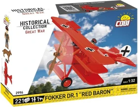 Cobi Historical Collection Great War Fokker Dr.1 Red Baron