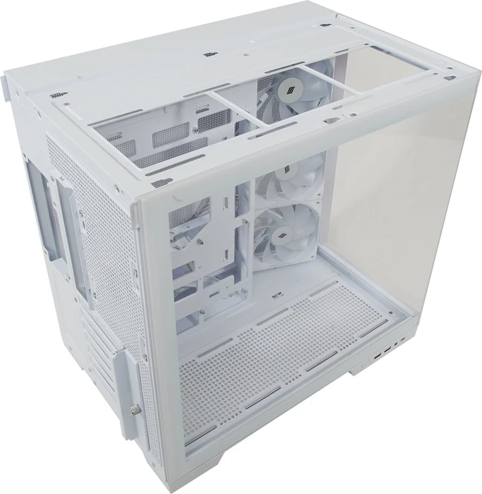 Silentware View A-RGB White, Glasfenster
