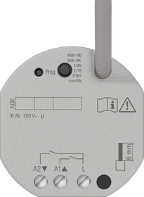 Jung KNX Schalt-/Jalousieaktor 2-fach/1-fach, UP, Schaltaktor (23002 1S U)