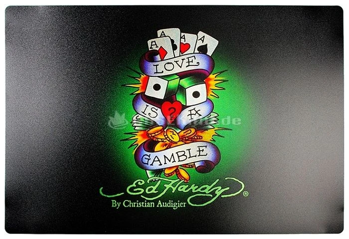Ed Hardy Notebook Skin green