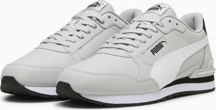 Puma ST Runner v4 Leather cool light gray/puma white/puma black