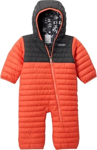 Columbia Powder Lite II Reversible Bunting Skianzug zing/shark (Junior)