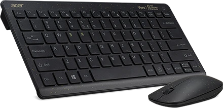 Acer Vero Wireless Keyboard and Mouse Combo AAK125 schwarz, USB, DE