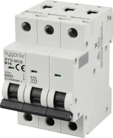 Sygonix Leitungsschutzschalter 3polig 16A 415 V/AC