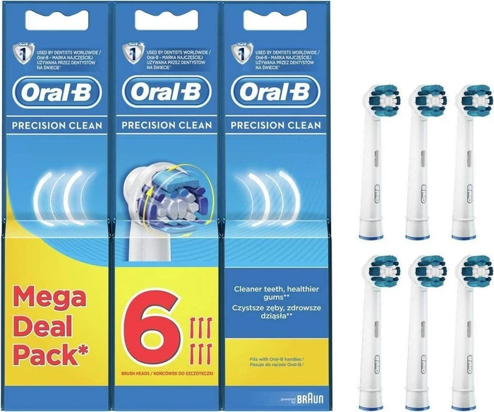Oral-B Precision Clean 6+3 Ersatzbürste, 9 Stück
