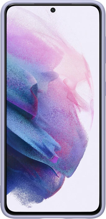 Samsung Silicone Cover für Galaxy S21 violett