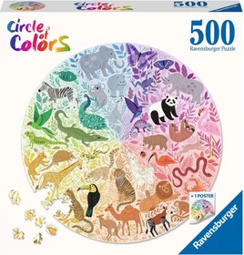 Ravensburger Puzzle Circle of Colors Animals