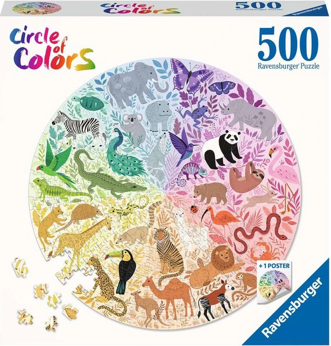 Ravensburger Puzzle Circle of Colors Animals