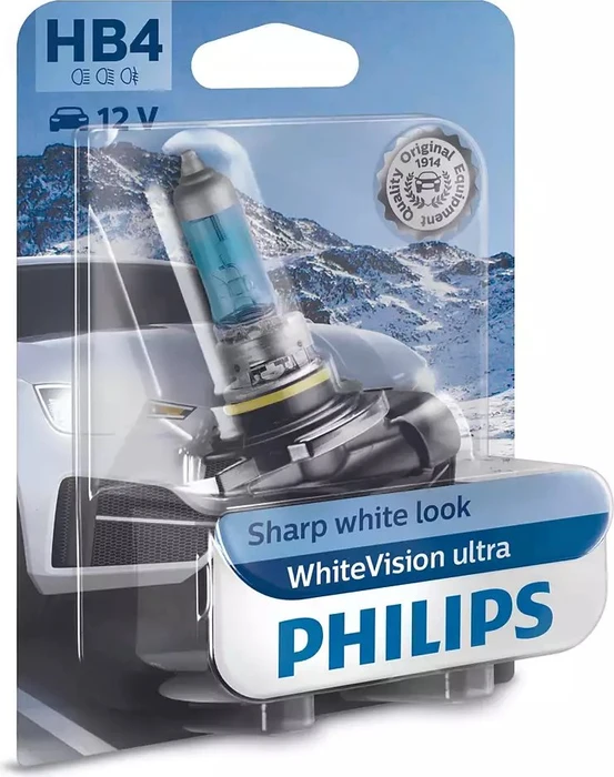 Philips WhiteVision ultra HB4 51W, 1er-Pack