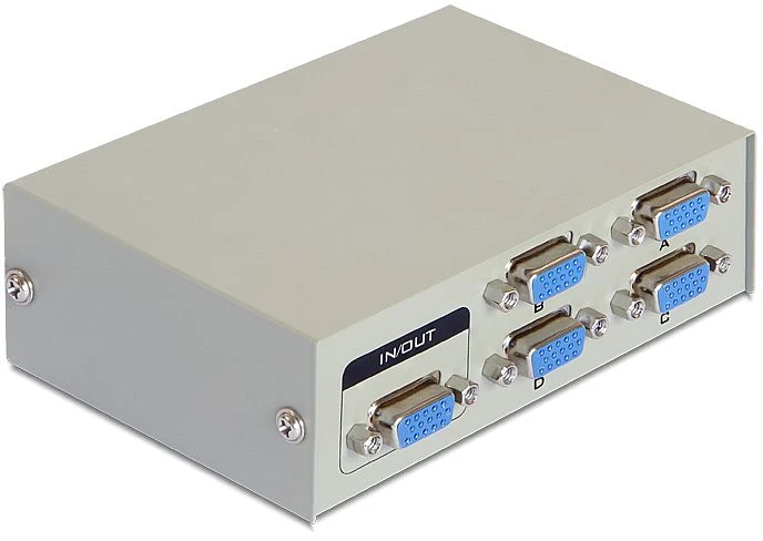 DeLOCK 4-Port VGA KVM Switch