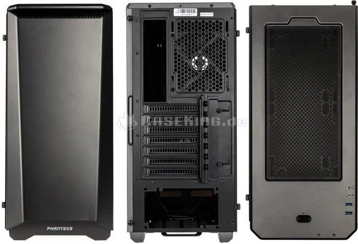Phanteks Eclipse P400 Tempered Glass Edition anthrazit, Glasfenster