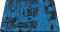 Hator Tonn eSport L Monte Edition Gaming Mousepad, 500x420mm, Motiv blau/schwarz Vorschaubild