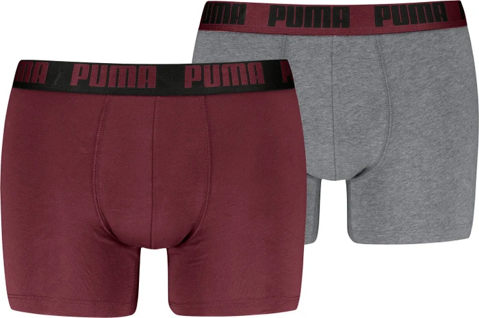 Puma 2er Boxer Briefs bordeaux (Herren)
