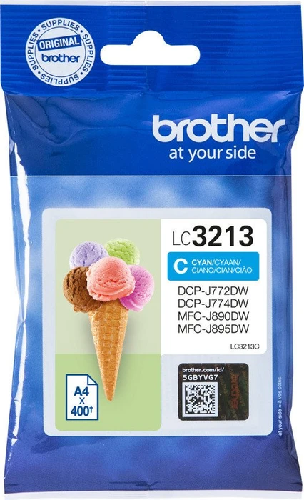 Brother Tinte LC3213C cyan