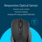 Kensington Pro Fit MY310 EQ Wireless Mouse, Mid-Size, schwarz, USB Vorschaubild