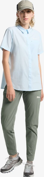 Jack Wolfskin Hikeout Hose lang slate green (Damen)