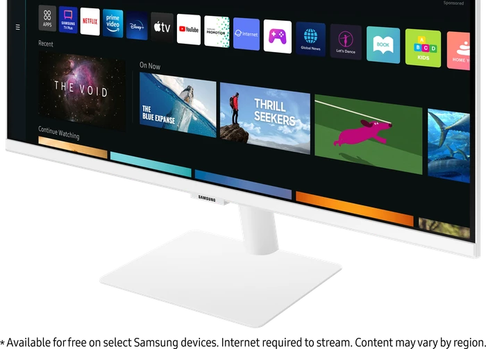 Samsung Smart Monitor M5 M50B, weiß, 32"