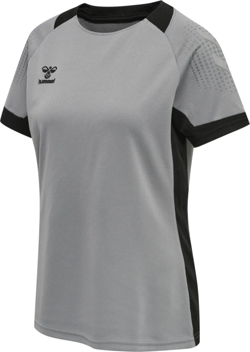 hummel Lead Poly Trikot kurzarm grey melange (Damen)