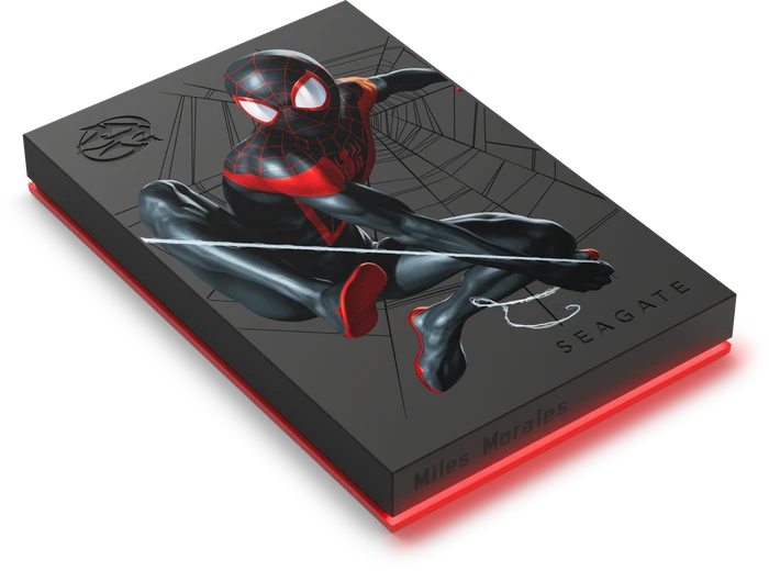 Seagate FireCuda Gaming HDD - Miles Morales Special Edition, 2TB, +Rescue, USB 3.0 Micro-B