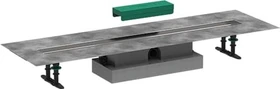 Hansgrohe RainDrain uBox universal Grundkörper Komplett-Set, Kunststoff/edelstahl