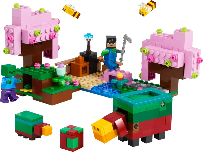 LEGO Minecraft - Der Kirschblütengarten