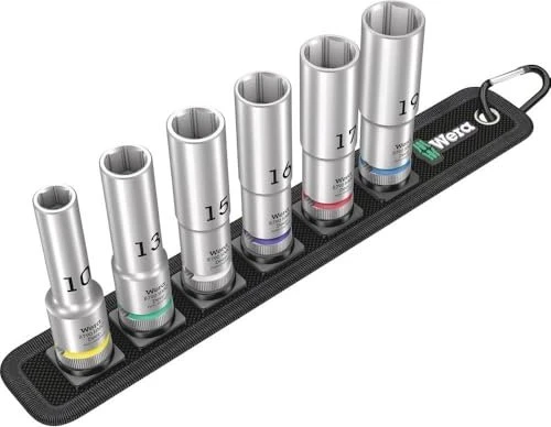 Wera Belt C Deep 1 Steckschlüsselsatz, 6-tlg.