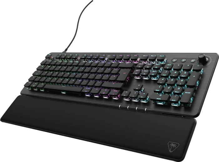Turtle Beach Vulcan II XP, schwarz, LEDs RGB, TITAN HS Tactile Brown, USB, DE