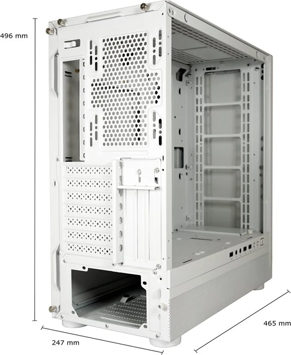 LC-Power Gaming 900W Lumaxx Light, Glasfenster