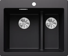 Blanco Pleon 6 Split Becken links schwarz