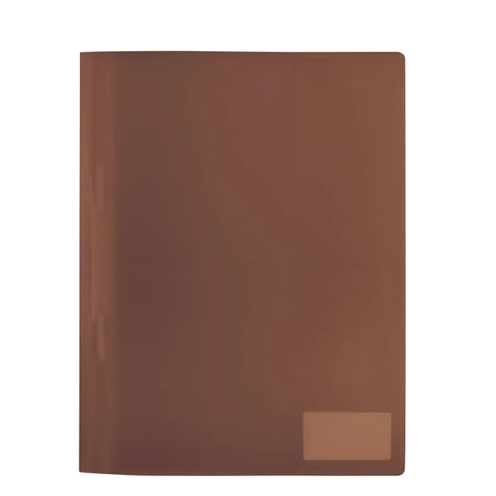 Herma Schnellhefter, A4, braun/transparent