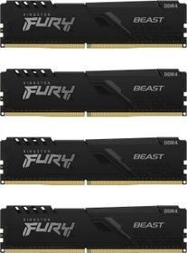 Kingston FURY Beast UDIMM 64GB Kit, DDR4-3600, CL18-22-22, 1RX8