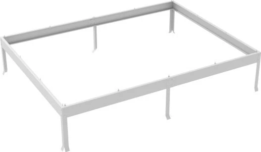 Vitavia Stahlfundament 12.5cm für Gewächshaus 5000/5900 Alu