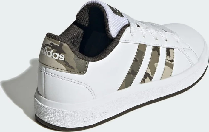 adidas Grand Court 2.0 cloud white/olive strata/shadow olive (Junior)