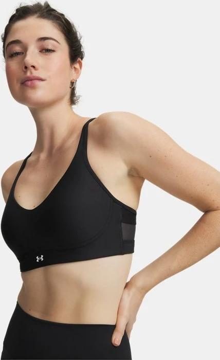 Under Armour Infinity 2.0 Low Sport-BH schwarz/weiß (Damen)