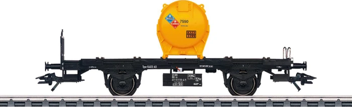 Märklin - Spur H0 Güterwagen - Behältertragwagen für Mittelcontainer