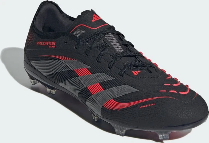 adidas Predator Pro FG core black/grey four/lucid red