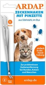 Ardap - Edelstahl Zeckenzange