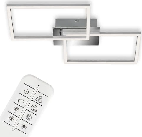 Briloner Frame LED Panel chrom