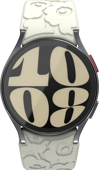 Samsung Anymode Unikko Embossed Band für die Galaxy Watch beige