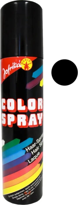 Jofrika Color Spray Haarspray schwarz, 100ml